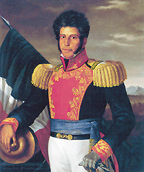 Vicente Guerrero was the first black president in North American (Public Domain)