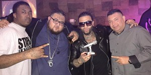 Ricky Valenz wins 'Male Performer of the Year' at the 2015 SA Nightlife Awards. (Courtesy photo)