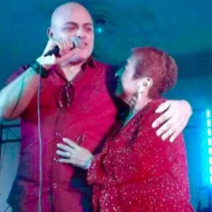 Roy Garcia and his mother, Minnie. (Facebook photo)