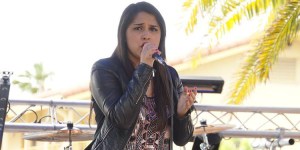 2015 Tejano Idol winner Monica Saldivar performs at 2016 Tejano Music Awards Fan Fair in San Antonio. (Facebook)
