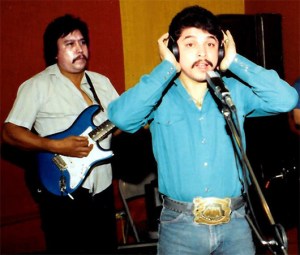 Emilio Navaira recording. (Courtesy photo)