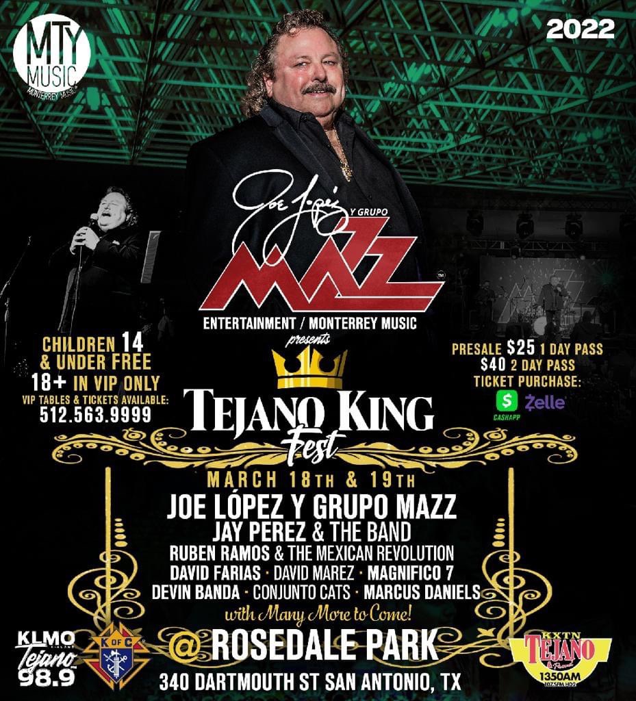 Joe Lopez plans live concert album at Tejano King Fest in San