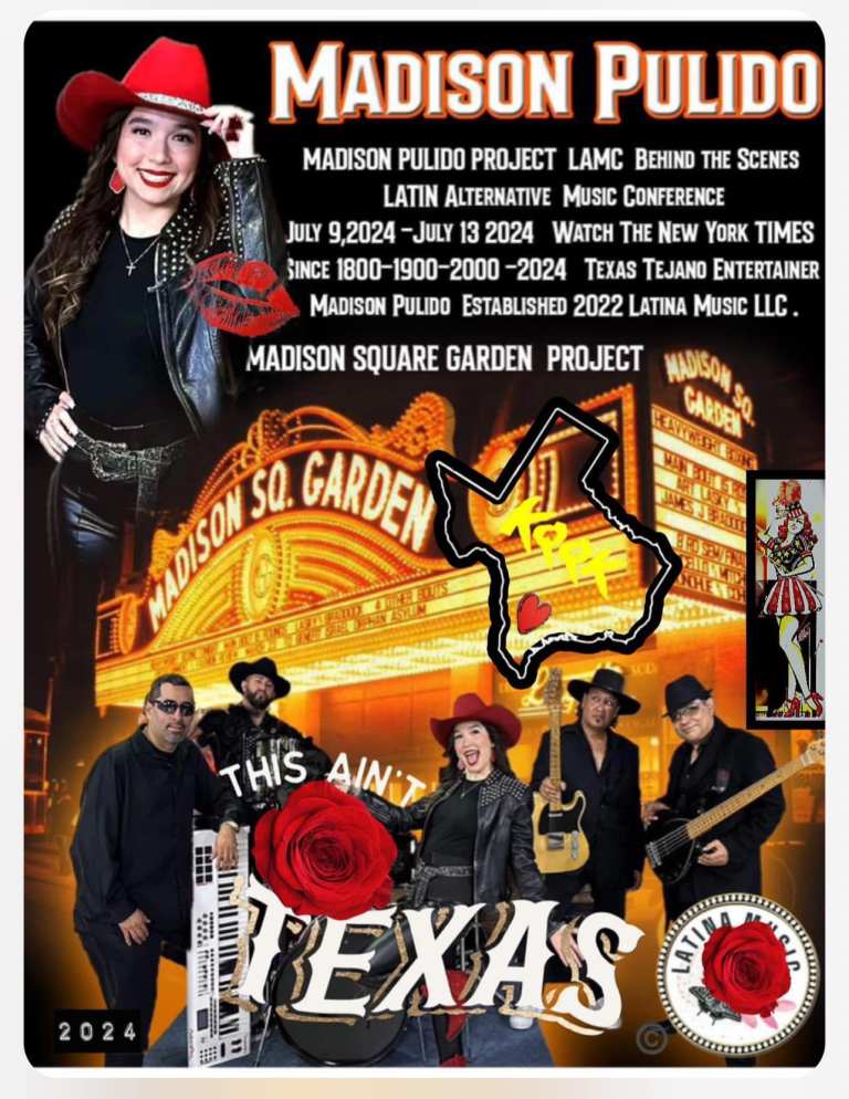 Madison Pulido Prepares for 25th Anniversary Latin Alternative Music ...