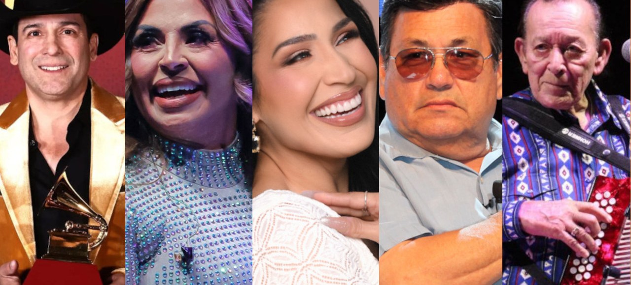 Bobby Pulido, Elida Reyna, Jennifer Peña, Abraham Quintanilla, Flaco Jimenez