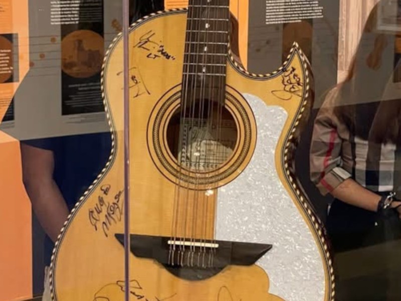 Autographed Bajo Quinto Finds Home in New UTSA Exhibition Celebrating Conjunto&nbsp;Heritage