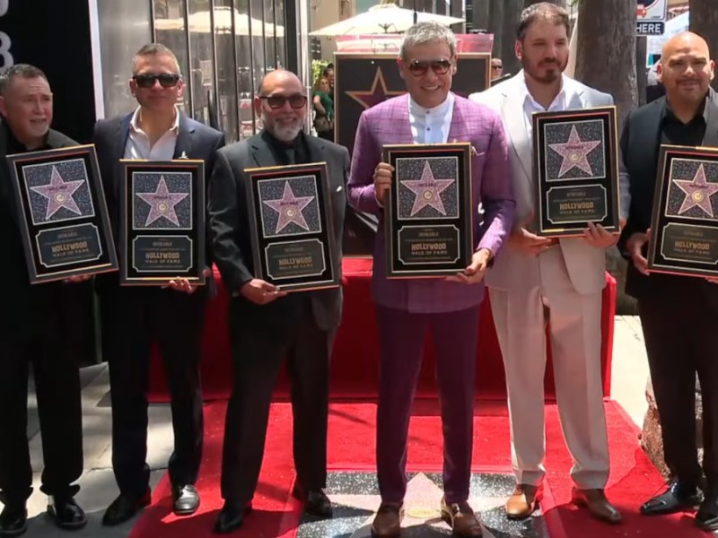 Intocable Receives Hollywood Walk of Fame Star, Honored for Legendary Music&nbsp;Career